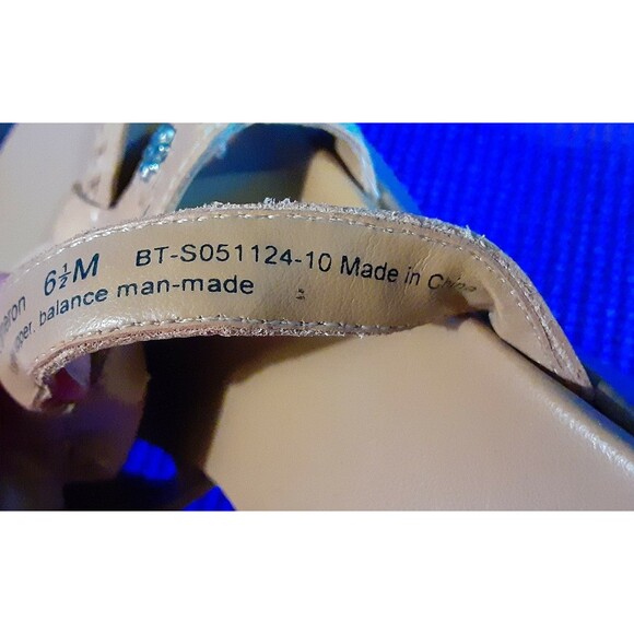 Bare Traps Cameron Leather Slip On Sandals Size 6.5 - Picture 8 of 11